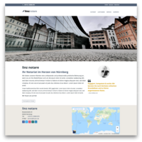 Website template for notary offices