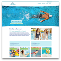 Website template for recreation centres